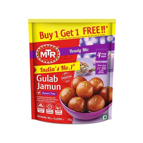 Mtr Gulab Jamun Dessert Mix Price Buy Online At In India