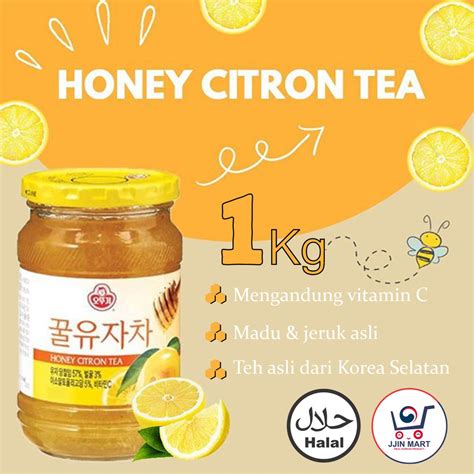 Jual Honey Citron Tea Kul Yuja Cha Kg Minuman Sari Buah Jeruk