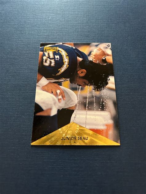 1996 Pinnacle Football Junior Seau 11 HOF Set Break EBay