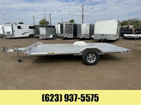 Aluma Wb H Drive Over Fender Aluminum Utility Trailer Flatbed