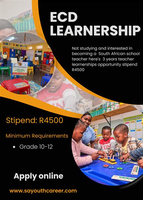 How To Apply Ecd Learnership 2024 Sayouth Careers