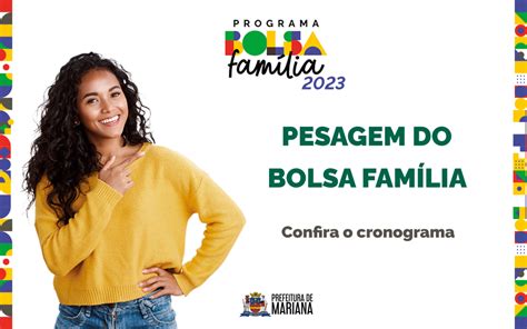 Pesagem do Bolsa Família beneficiários de Mariana devem realizar o