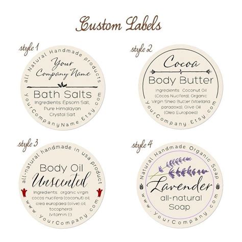 30 Free Printable soap Label Templates | Simple Template Design | Soap ...