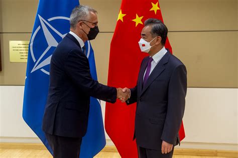 NATO Photo Gallery NATO China Bilateral Meeting 21 Sep 2022