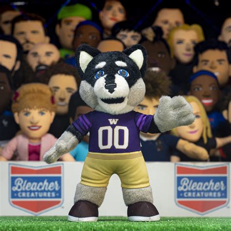 Washington Huskies Harry the Husky 10" Mascot Plush Figure - Bleacher ...