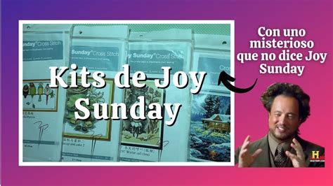 Kits De Joy Sunday Con Un Misterio Flosstube Punto De Cruz