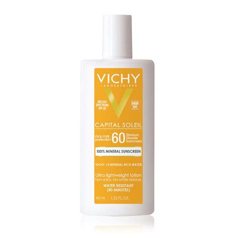 Capital Soleil Tinted Mineral Sunscreen Spf 60 Vichy Laboratoires