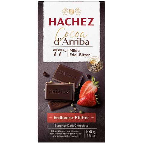 Hachez Cocoa D Arriba Kakao Erdbeere Pfeffer G Online Kaufen