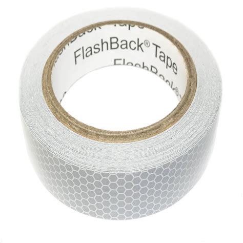 Silver Glass Bead Reflective Tape | Flashback Tape