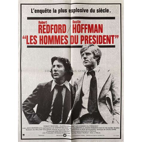 ALL THE PRESIDENT S MEN French Movie Poster 23x32 In 1976