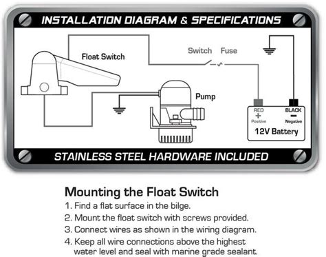 Bilge Pump Float Switch Wiring