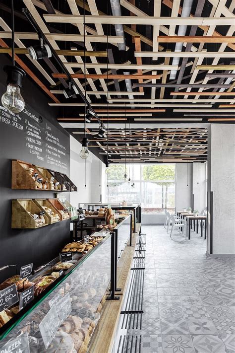 The Inside Of A Bakery With Lots Of Counter Space