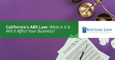 Will The New Ab5 Bill Affect Your Business Bookkeeper Carlsbad