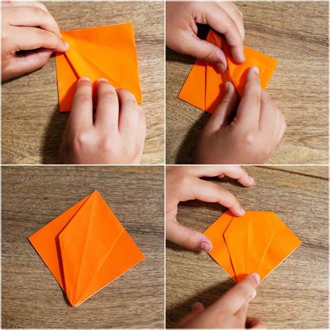 Origami Halloween Facile Tape Par Tape Les Motifs Populaires