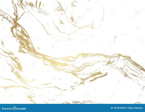 White and Gold Marble Pattern Stock Photo - Image of glitter ...