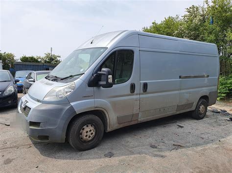 2007 Peugeot Boxer 335 L3h2 Lwb Mk3 Panel Van Front Nearside Passenger