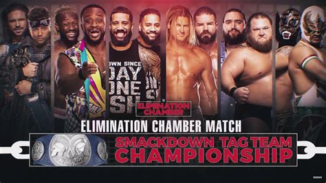 Wwe Elimination Chamber 2020 Smackdown Tag Team Championship