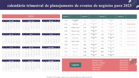 Os 5 principais modelos de calendário de eventos amostras e exemplos