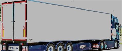 ETS2 Chereau Trailer Megamod by Mat007 1 47 v 1 49 Trailer Mod für