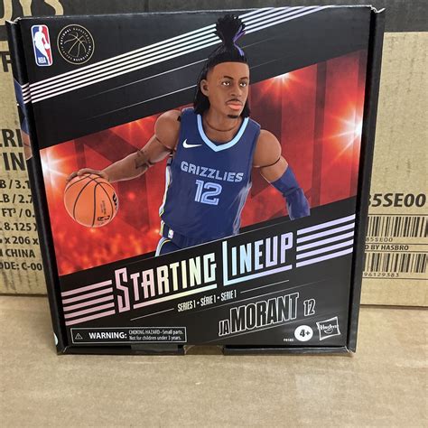 Ja Morant Starting Lineup Nba Series 1 Action Figure 6 Inch Grizzlies