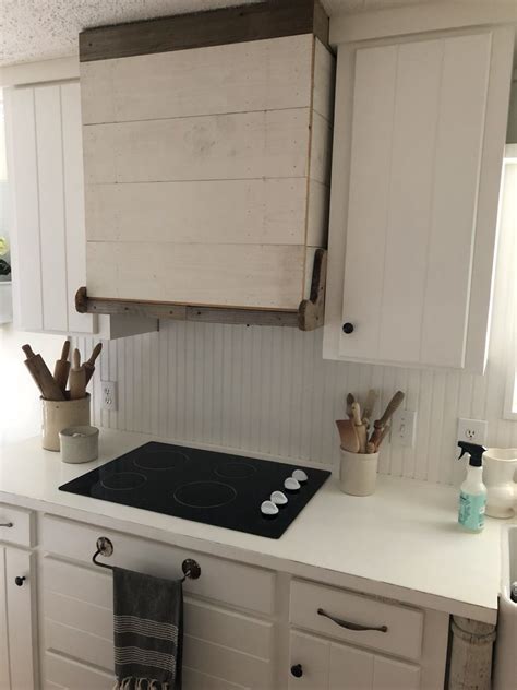 Custom Shiplap Vent Hood Beckys Farmhouse