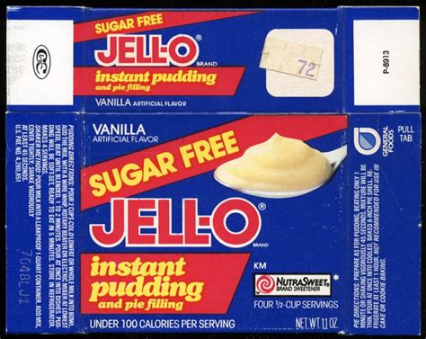 Nutrition Facts About Sugar Free Jello Pudding Facts Net