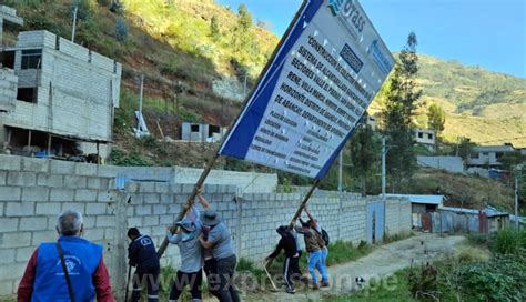 Emusap Abancay Inici La Obra De Alcantarillado Sanitario En Marcahuasi