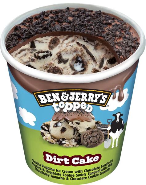 Ben Jerrys Bossin Cream Pie Topped Dirt Cake Cake Toppings