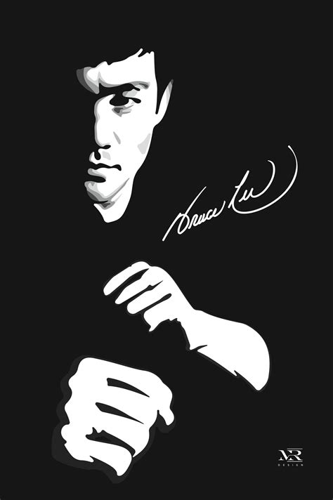 Bruce Lee Pop Art Portrait Behance