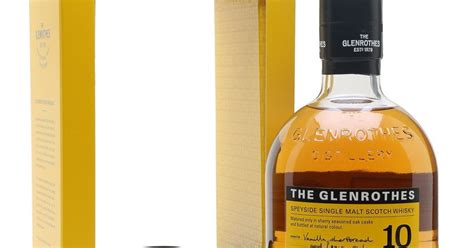 The Glenrothes 10 Years Old Speyside Single Malt Scotch Whisky 40 Vol