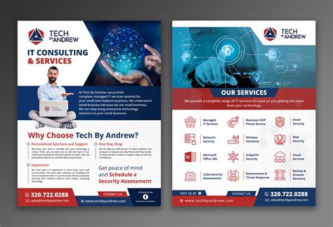 Professional Economical It Service Flyer Design For A Company By