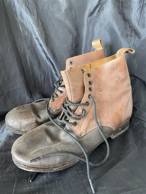 Chase Militaria Ww2 German M43 Low Boots Czech Made