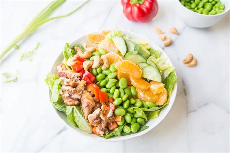 Asian Chicken Salad With Leftover Adobo Chicken Cook Smarts