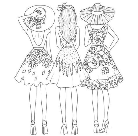 Three Girls In Dresses And Hats With Umbrellas On Their Heads One Girl