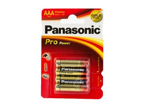 Panasonic Pro Power LR03 indisponível