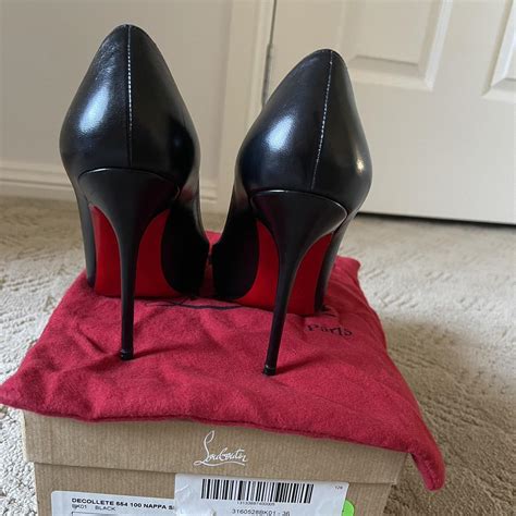 Christian Louboutins Original Size Worn Twice Depop