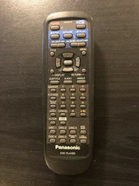 Panasonic Dvd Remote Control Veq2315 Oem Replacement Original For Sale