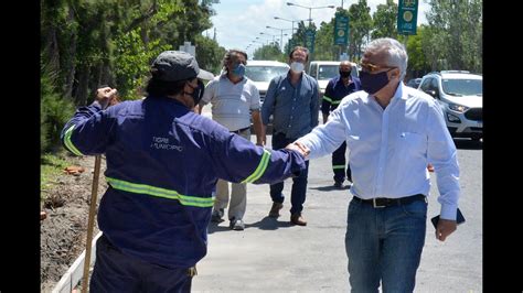 Recorrí nuevas obras en las localidades de Pacheco El Talar y Troncos