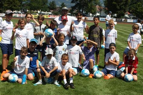 Erfolgreiches Fußballcamp 2023 Sparkasse FC Blau Weiß Feldkirch