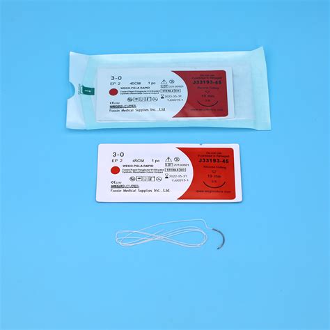 Wego Brand Fast Absorable Suture Pgla Rapid China Needle And Suture