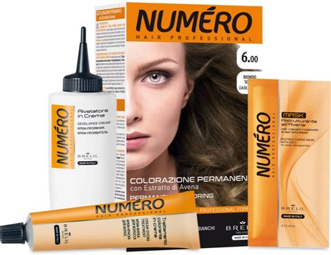 Краска для волос Brelil Numero 6 00 Dark blonde Темний блонд 140мл купить в Киеве цена и