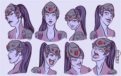 Artstation Overwatch Widowmaker Art Mimic