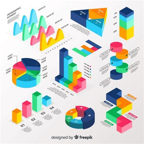 Free Vector Infographic Element Collection Infographic Brochure