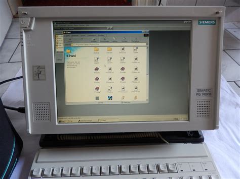 SIEMENS Simatic PG740 PIII Programmiergerät mit Windows 98 S5 S7