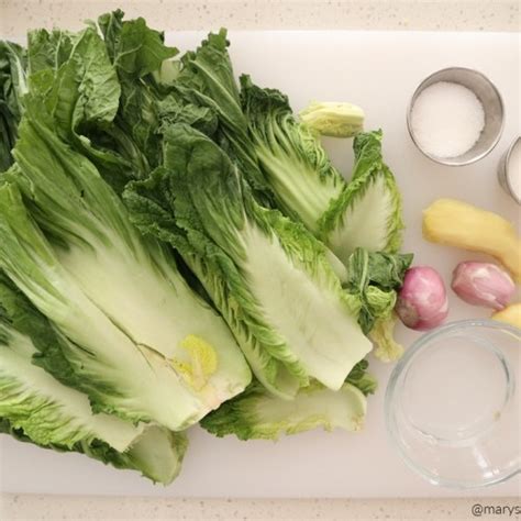 How To Pickle Chinese Mustard Greens Gai Choy Marys Happy Belly