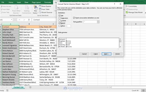 Text To Columns In Excel Split Column Text Date Exceldemy