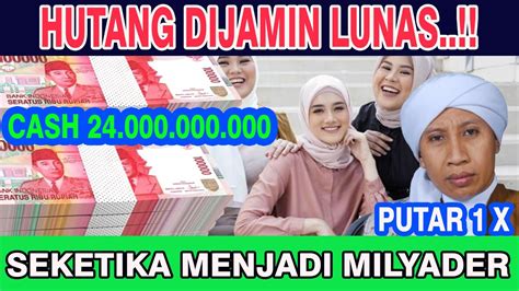 CUKUP PUTAR SAMBIL TIDURAN 10 MENIT SAJA 500 JT TIBA² ADA DITEMPAT