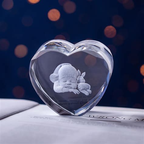 3d Heart Shaped Crystal 3dcrystalmemory