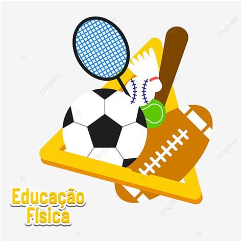 Elegante Educación Física Brasil Png Vector PNG dibujos Educación