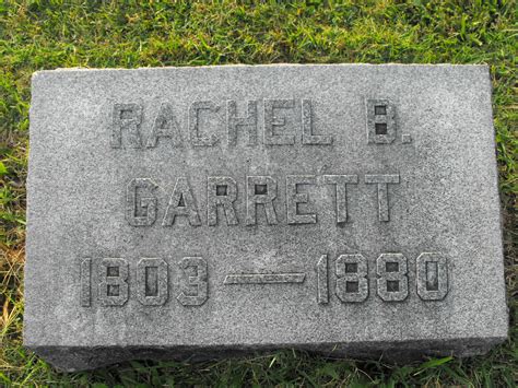 Rachel Baxter Garrett (1803-1880) - Find a Grave Memorial